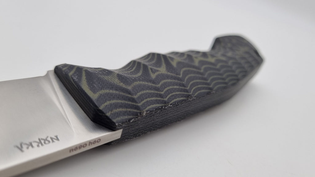 Norka JARS Jagd Outdoor Messer Green/Black Micarta Kydex