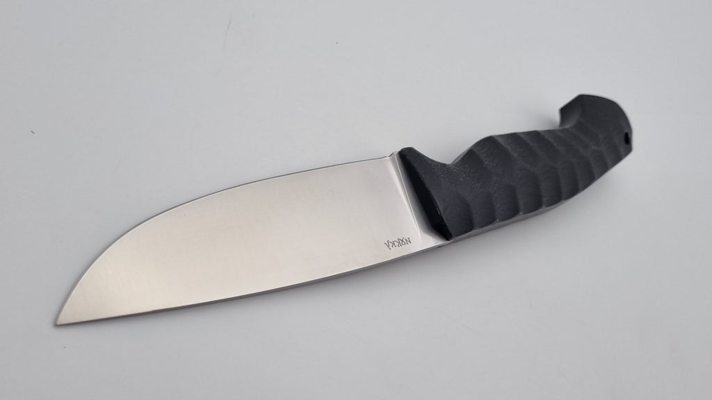 Norka JARS Jagd Outdoor Messer  Black Micarta Kydex