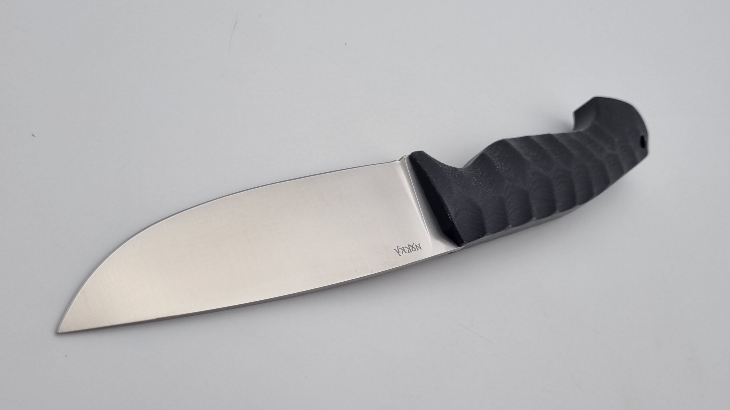 Norka JARS Jagd Outdoor Messer Black Micarta Leder