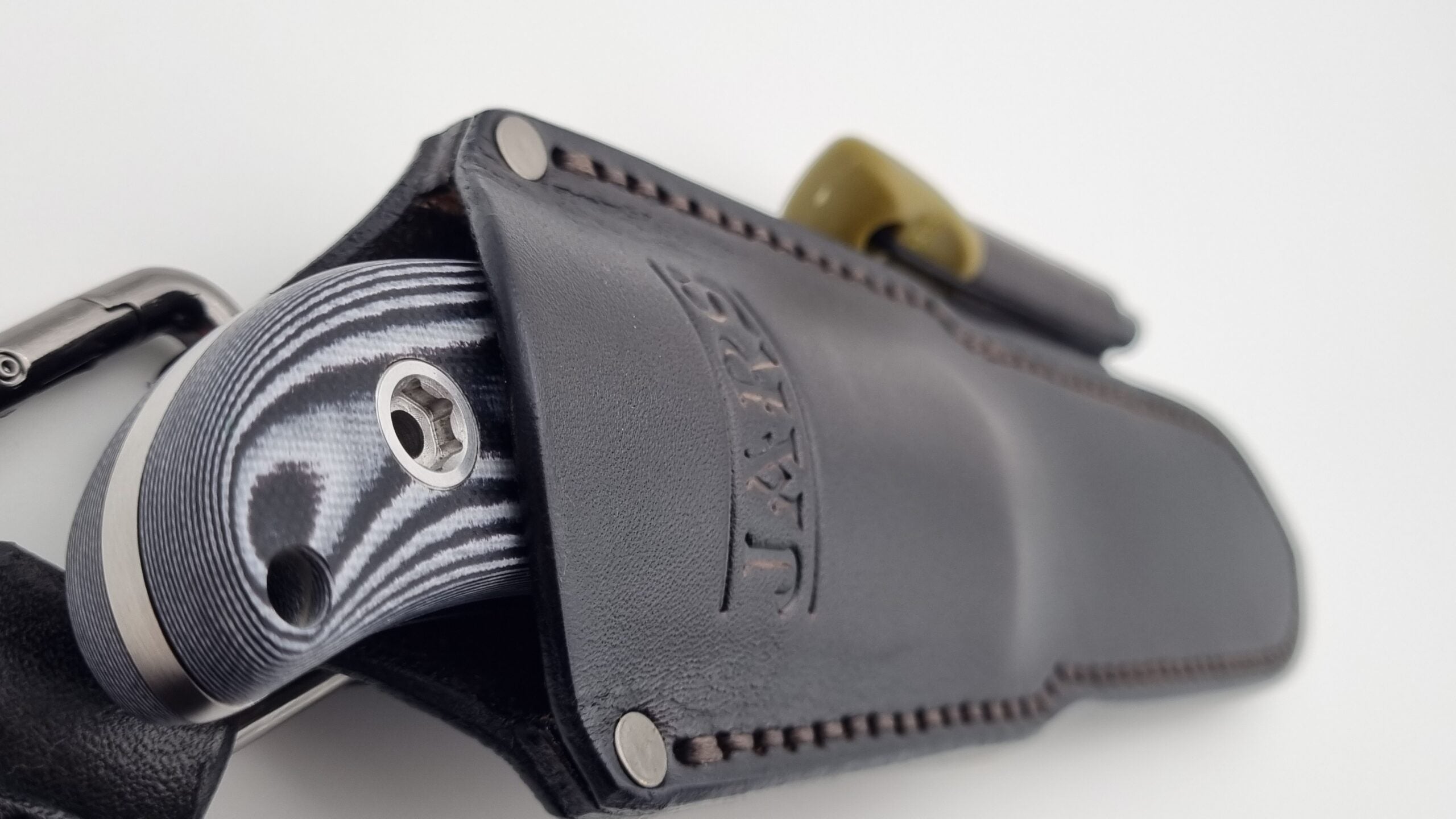 M  JARS Lederscheide für Irbis Norka Luchs Bombfrog Jäger Coluber Adler Keiler Forelle Bitis Wolf Odin