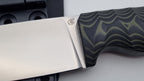 Norka JARS Jagd Outdoor Messer Green/Black Micarta Kydex