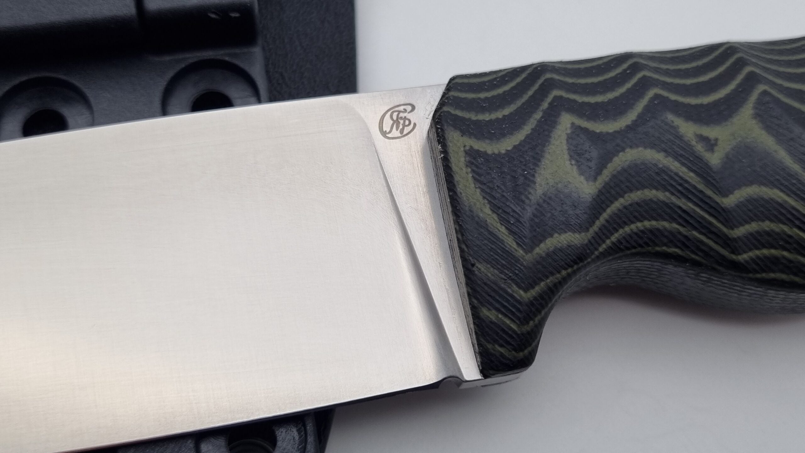 Norka JARS Jagd Outdoor Messer Green/Black Micarta Kydex