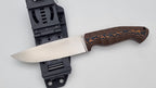 Berserker JARS Jagd Outdoor Messer Orange/Black Micarta Kydex