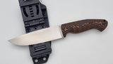 Berserker JARS Jagd Outdoor Messer Orange/Black Micarta Kydex