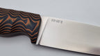 Berserker JARS Jagd Outdoor Messer Orange/Black Micarta Kydex