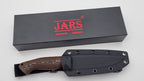 Berserker JARS Jagd Outdoor Messer Orange/Black Micarta Kydex