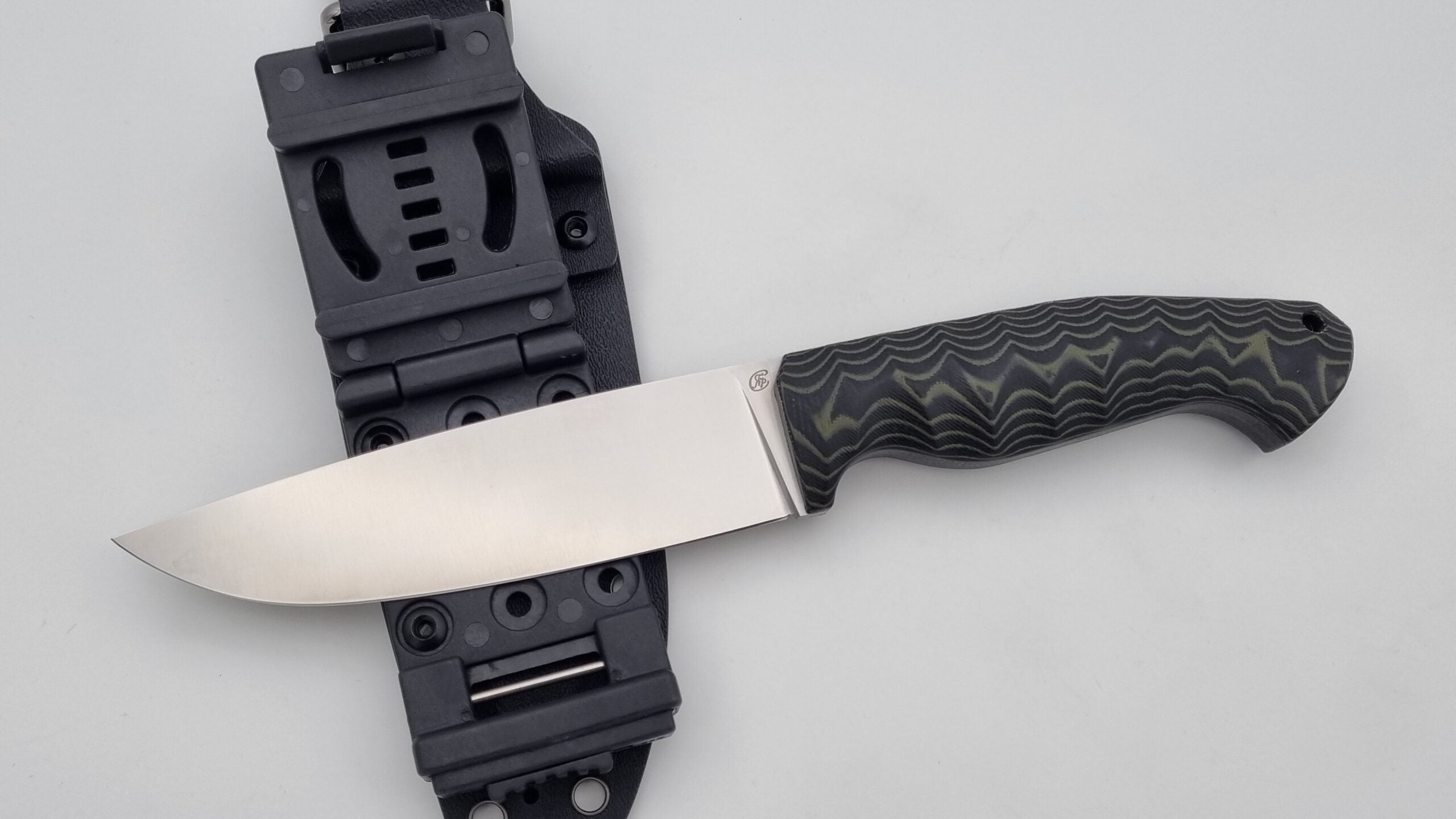 Berserker JARS Jagd Outdoor Messer Green/Black Micarta Kydex