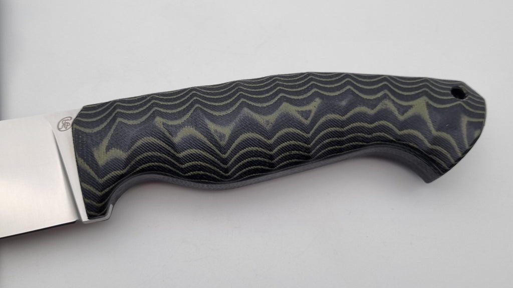 Berserker JARS Jagd Outdoor Messer Green/Black Micarta Kydex