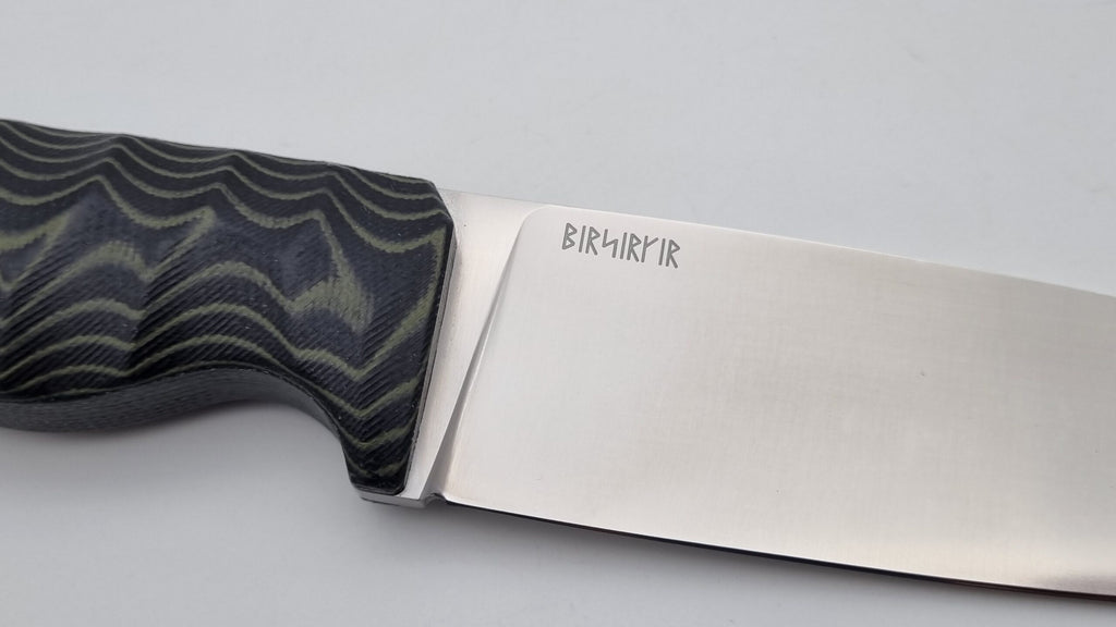 Berserker JARS Jagd Outdoor Messer Green/Black Micarta Kydex