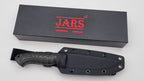 Berserker JARS Jagd Outdoor Messer Green/Black Micarta Kydex