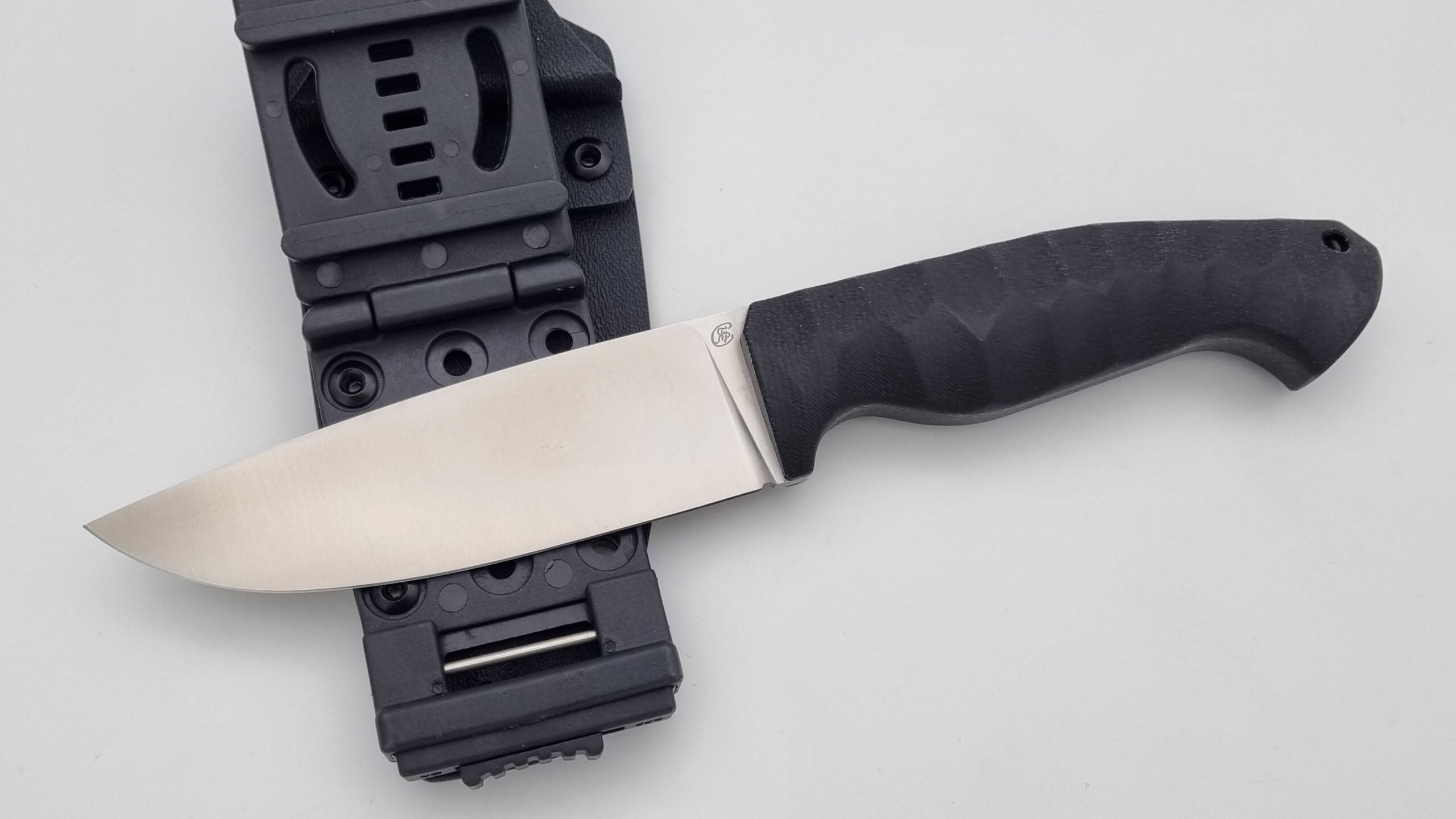 Norka JARS Jagd Outdoor Messer  Black Micarta Kydex