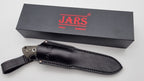 Norka JARS Jagd Outdoor Messer Beige G10 Leder
