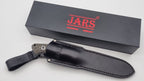 Berserker JARS Jagd Outdoor Messer Beige G10 Leder