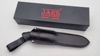 Berserker JARS Jagd Outdoor Messer Green/Black Micarta Leder