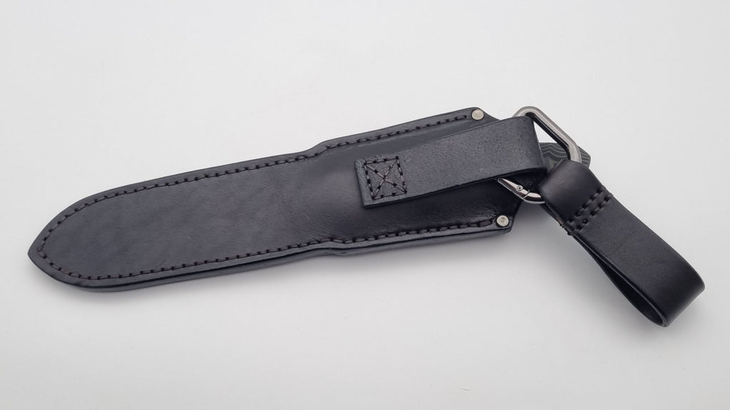 Berserker JARS Jagd Outdoor Messer Green/Black Micarta Leder
