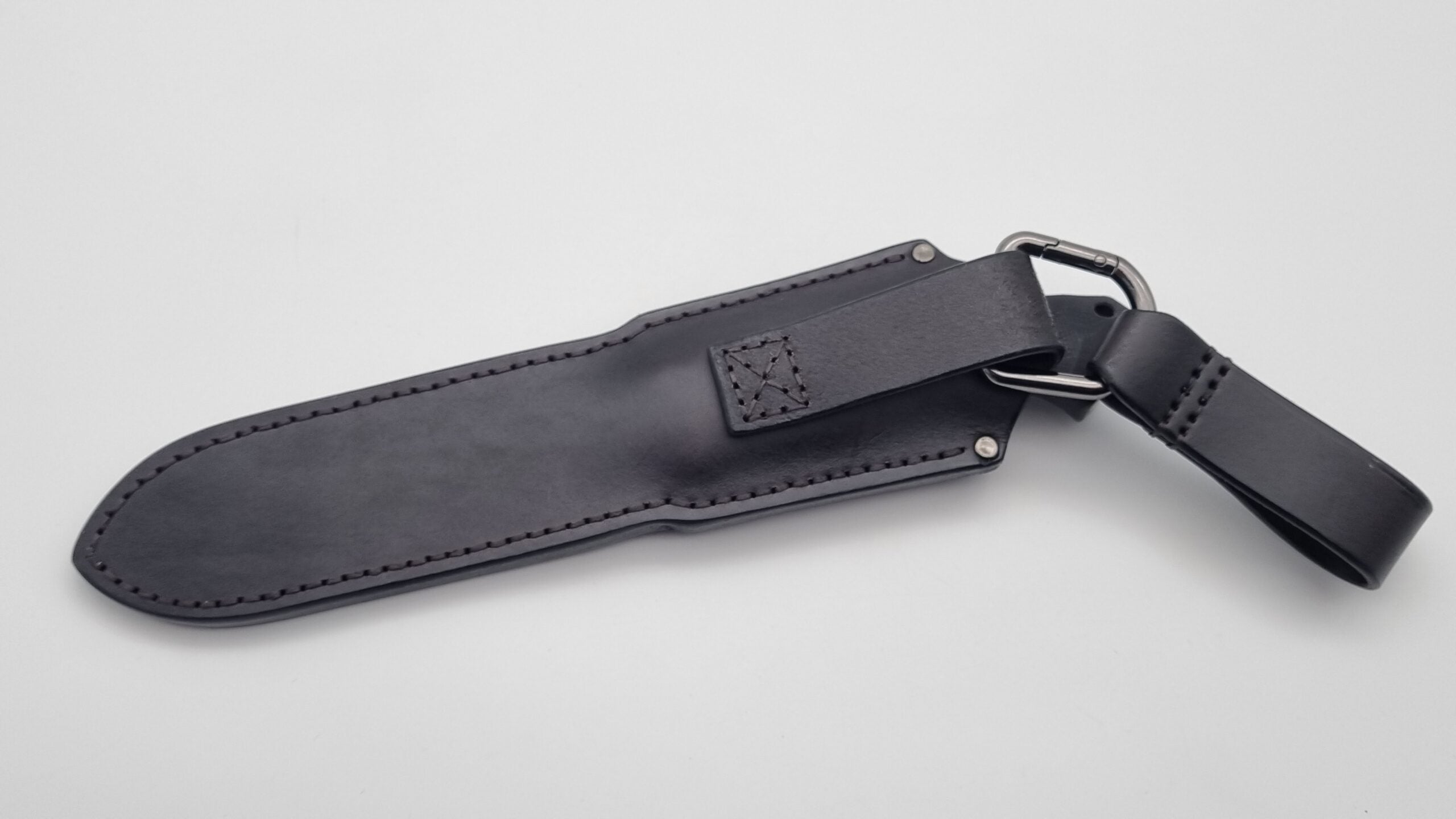 Berserker JARS Jagd Outdoor Messer Black Micarta Leder