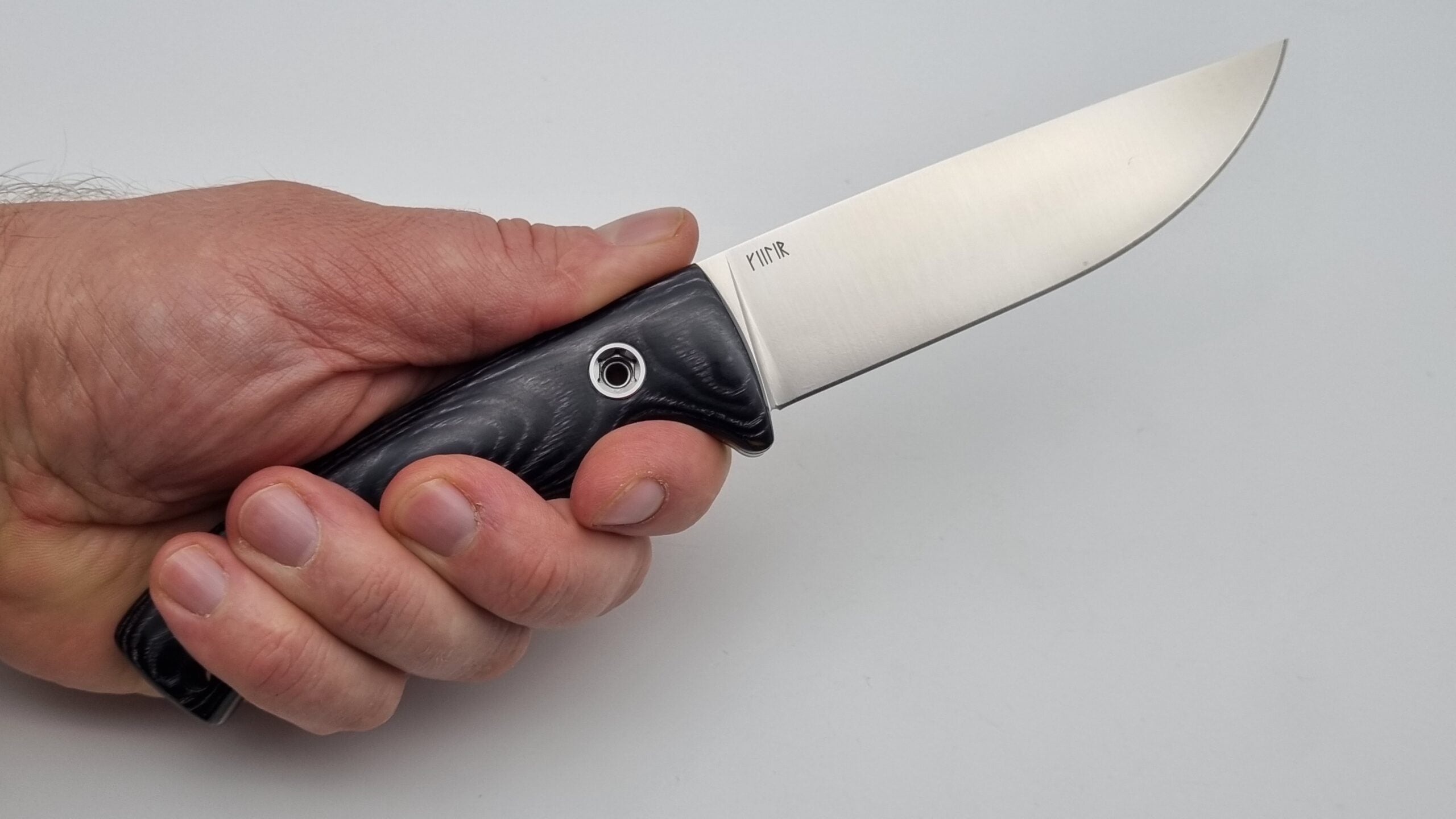 B-Ware Keiler 2.0 JARS Jagd Outdoor Messer N690 60HRC Custom Micarta