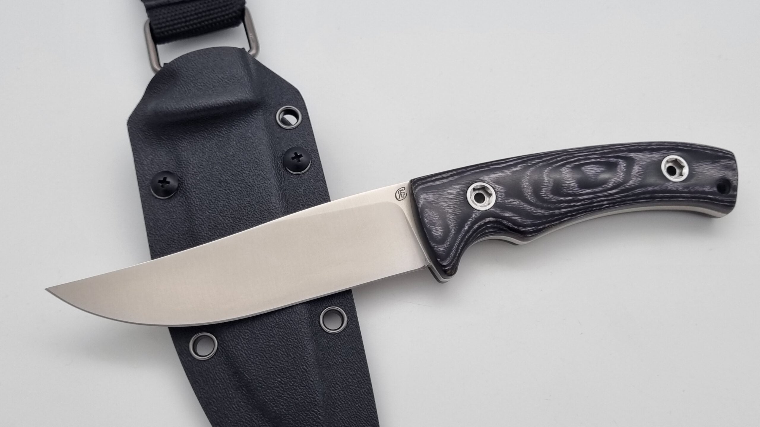 B-Ware Forelle 2.0 JARS Jagd Outdoor Messer Custom Micarta
