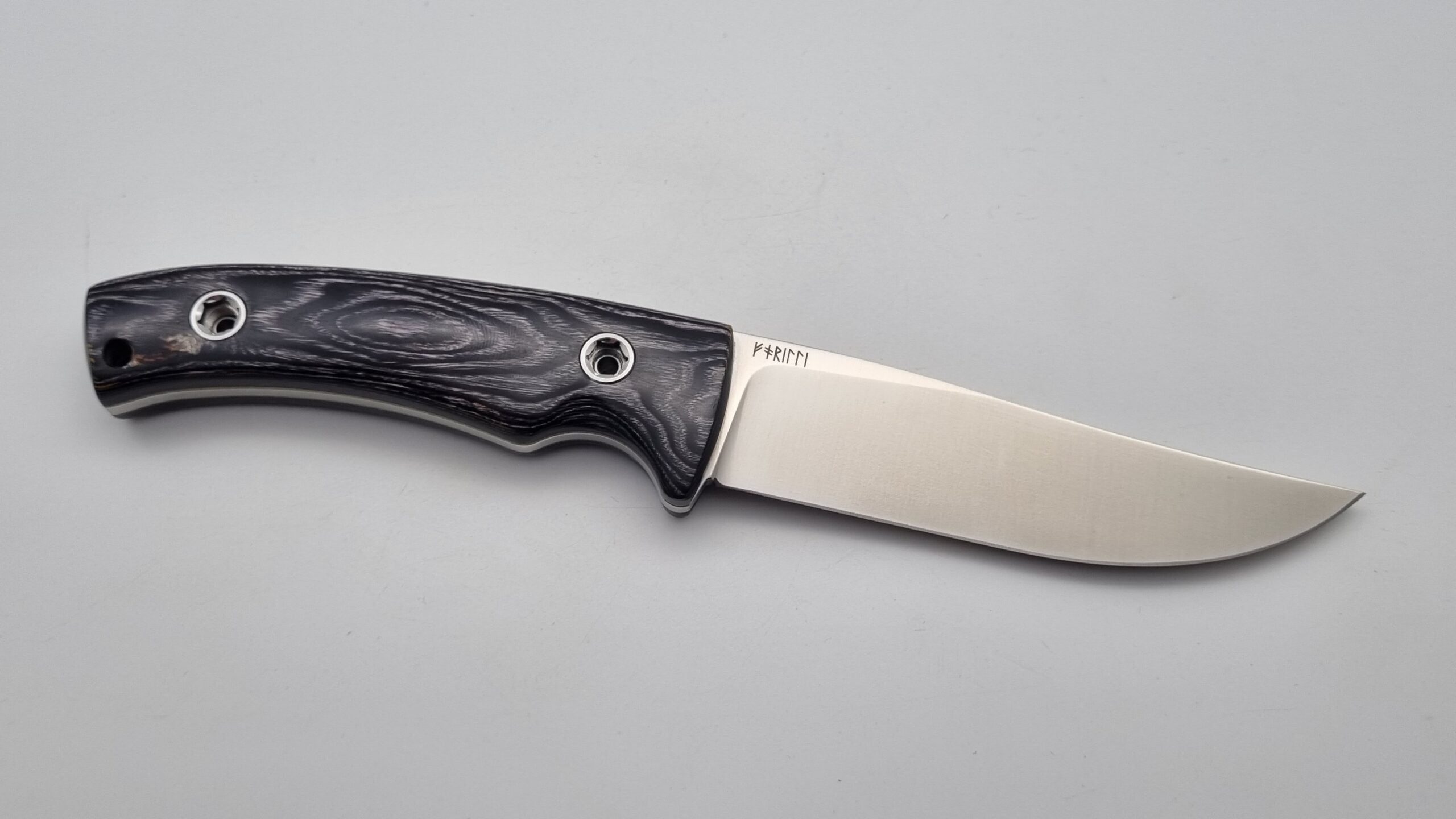 B-Ware Forelle 2.0 JARS Jagd Outdoor Messer N690 60HRC Custom Micarta