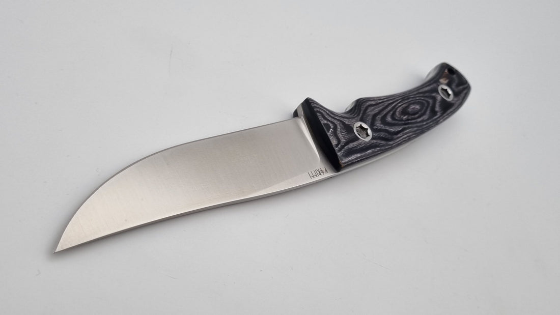 B-Ware Forelle 2.0 JARS Jagd Outdoor Messer N690 60HRC Custom Micarta