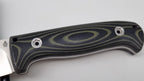 Bushcraft Beaver SE Reini Rossmann Micarta Outdoor Jagd Bushcraft Messer Green/Black  Kydex