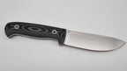 Bushcraft Beaver SE Reini Rossmann Micarta Outdoor Jagd Bushcraft Messer Green/Black  Leather