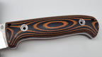 Bushcraft Beaver SE Reini Rossmann Micarta Outdoor Jagd Bushcraft Messer Orange/Black  Kydex