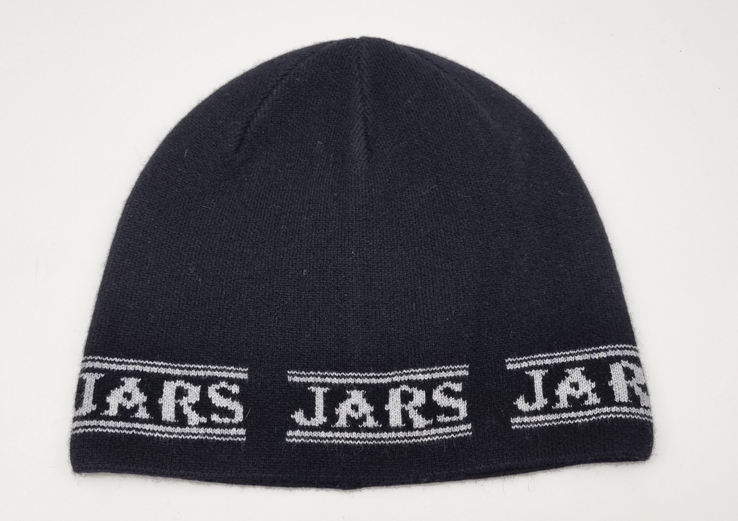 JARS Wintermütze Beanie 100% Schurwolle Modell “Sport” Schwarz U