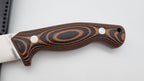 Wolf JARS Messer Outdoor Jagd Messer Orange/Black Micarta