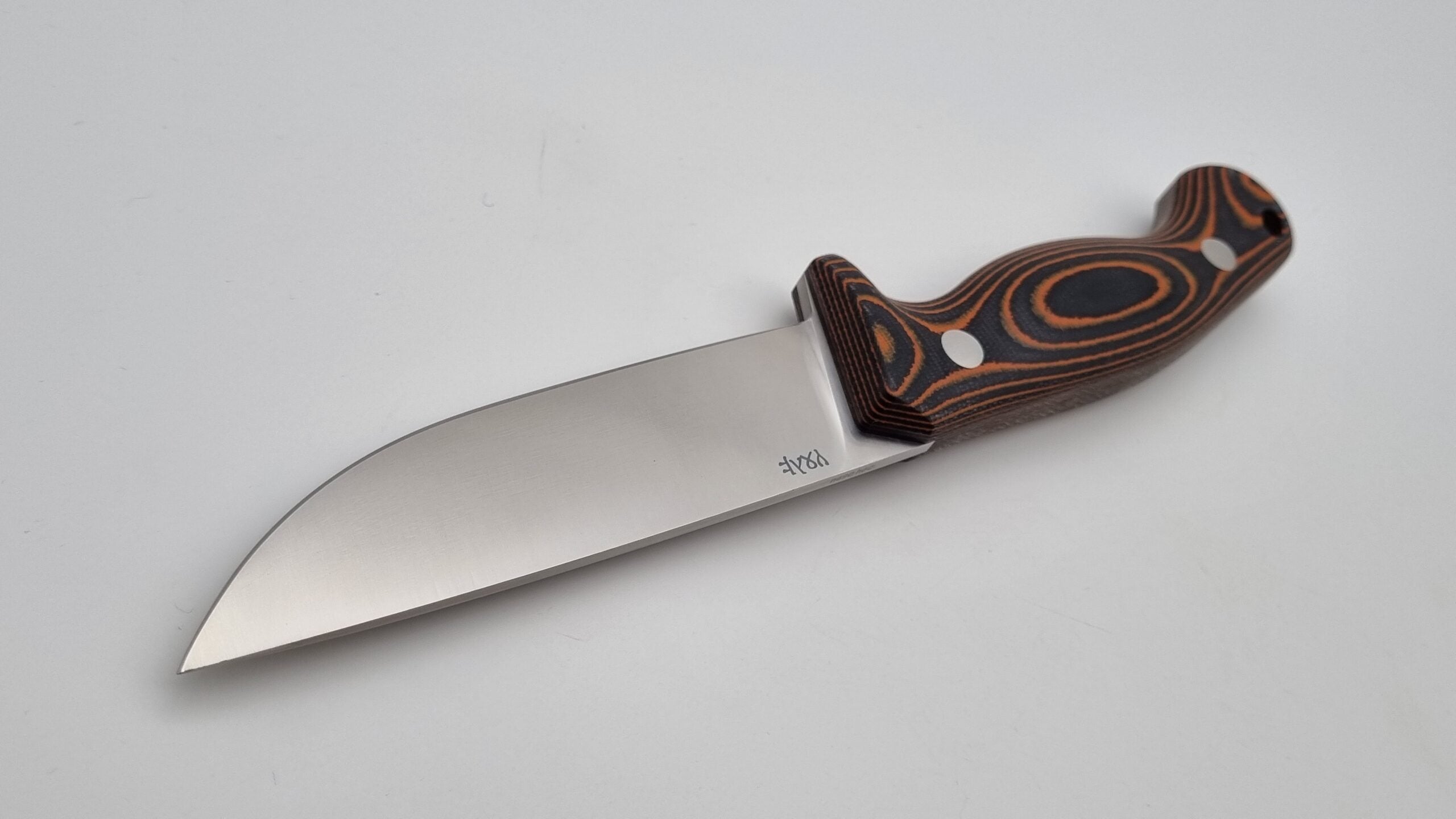 Wolf JARS Messer Outdoor Jagd Messer Orange/Black Micarta