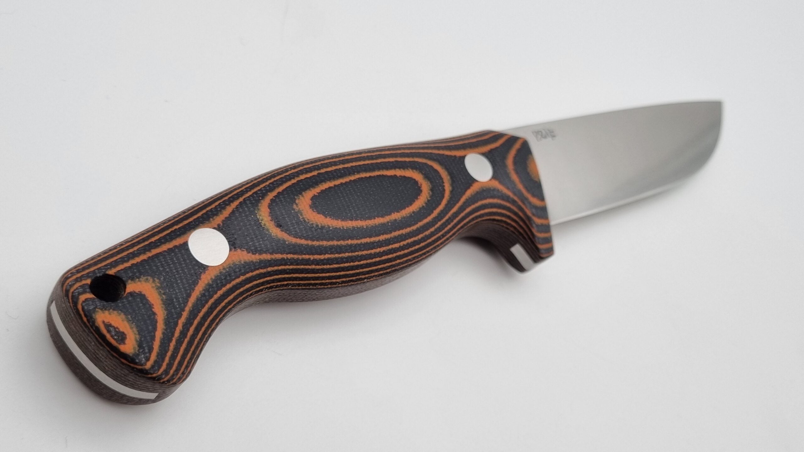 Wolf JARS Messer Outdoor Jagd Messer Orange/Black Micarta