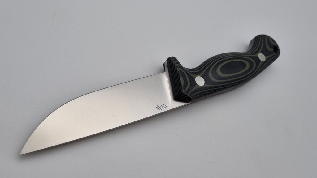 Wolf JARS Messer Outdoor Jagd Messer Green/Black Micarta