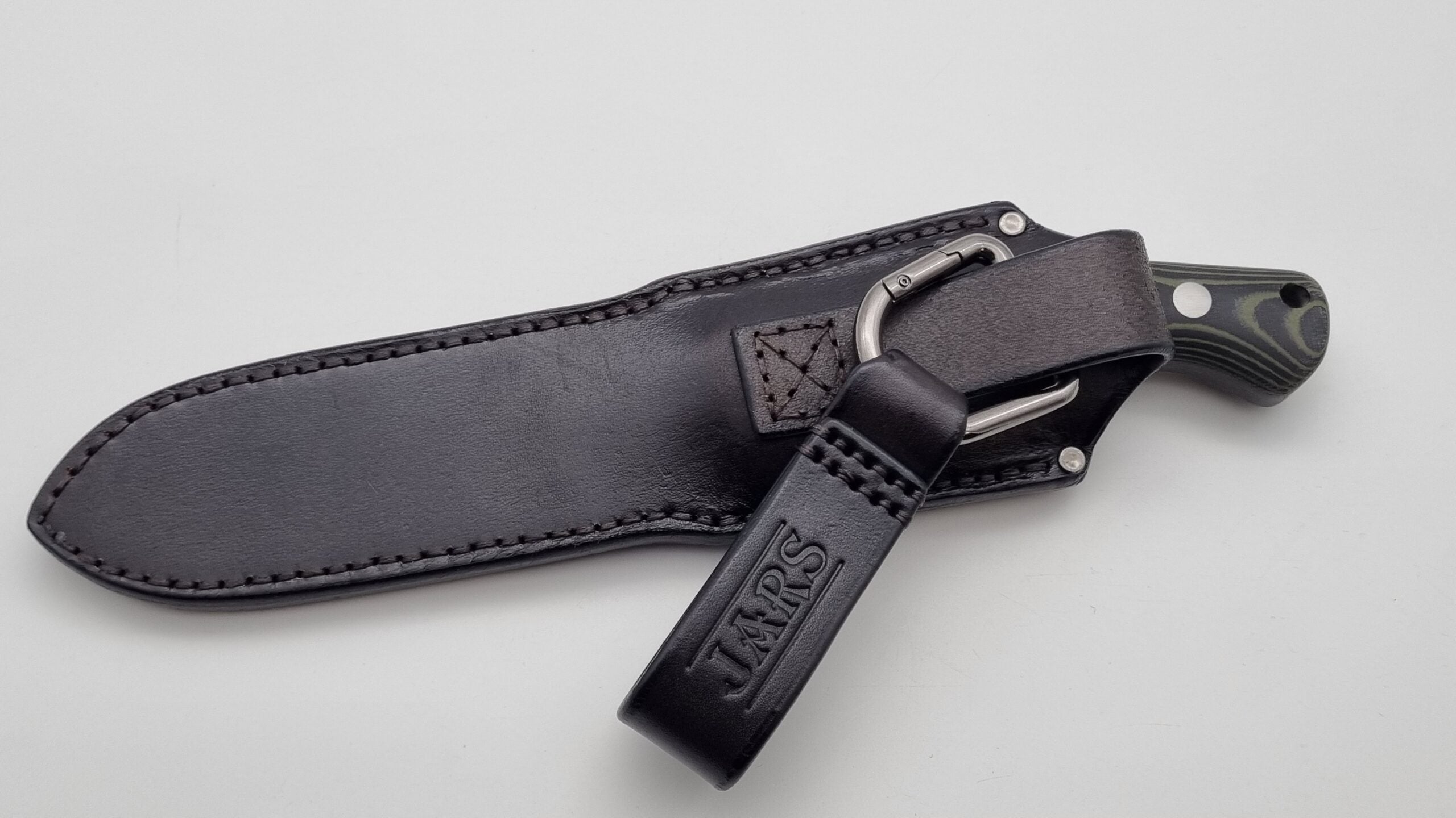 Odin M 2.0 JARS Messer Outdoor Jagd Messer Green/Black Micarta