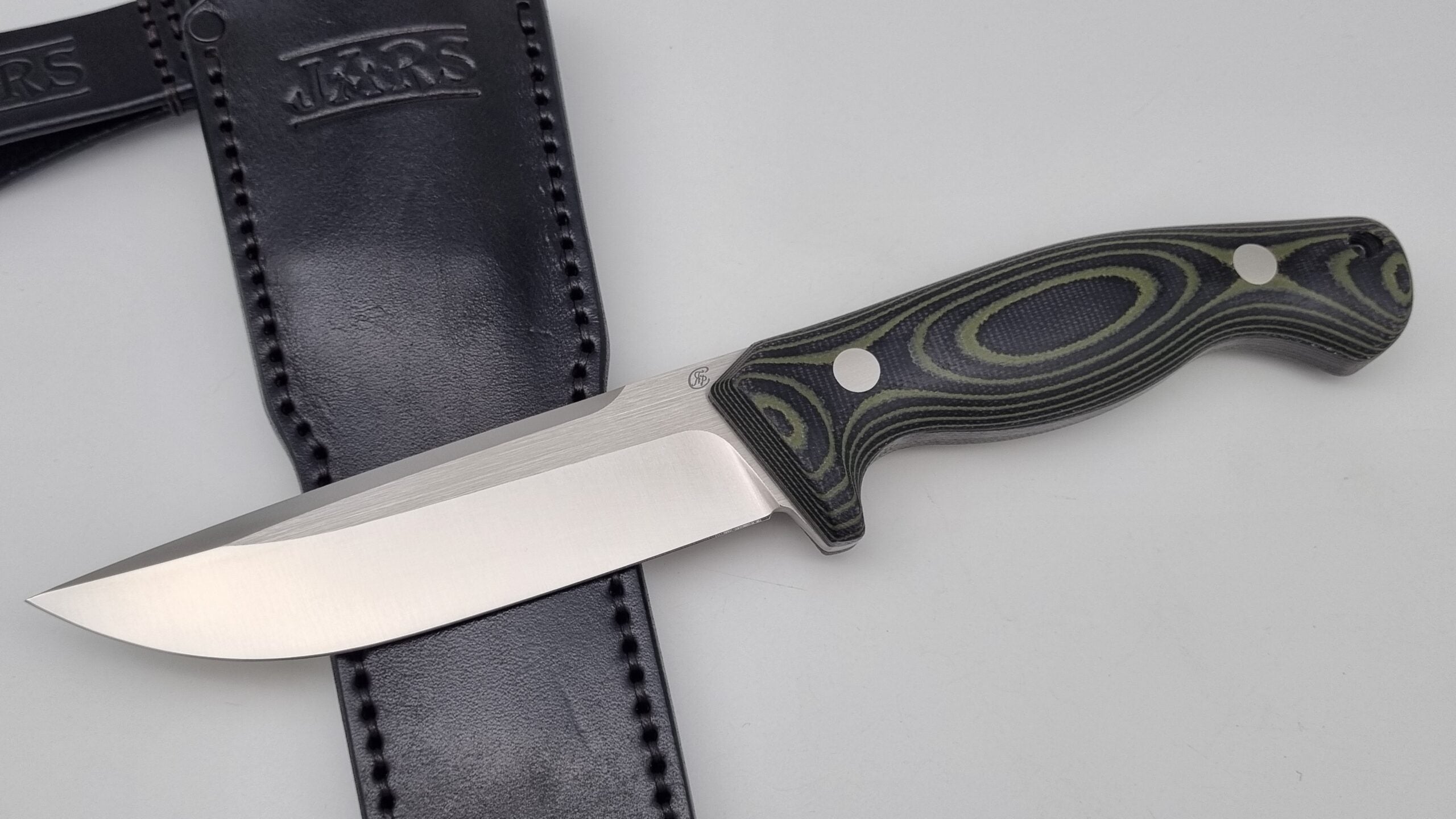 Odin M 2.0 JARS Messer Outdoor Jagd Messer Green/Black Micarta