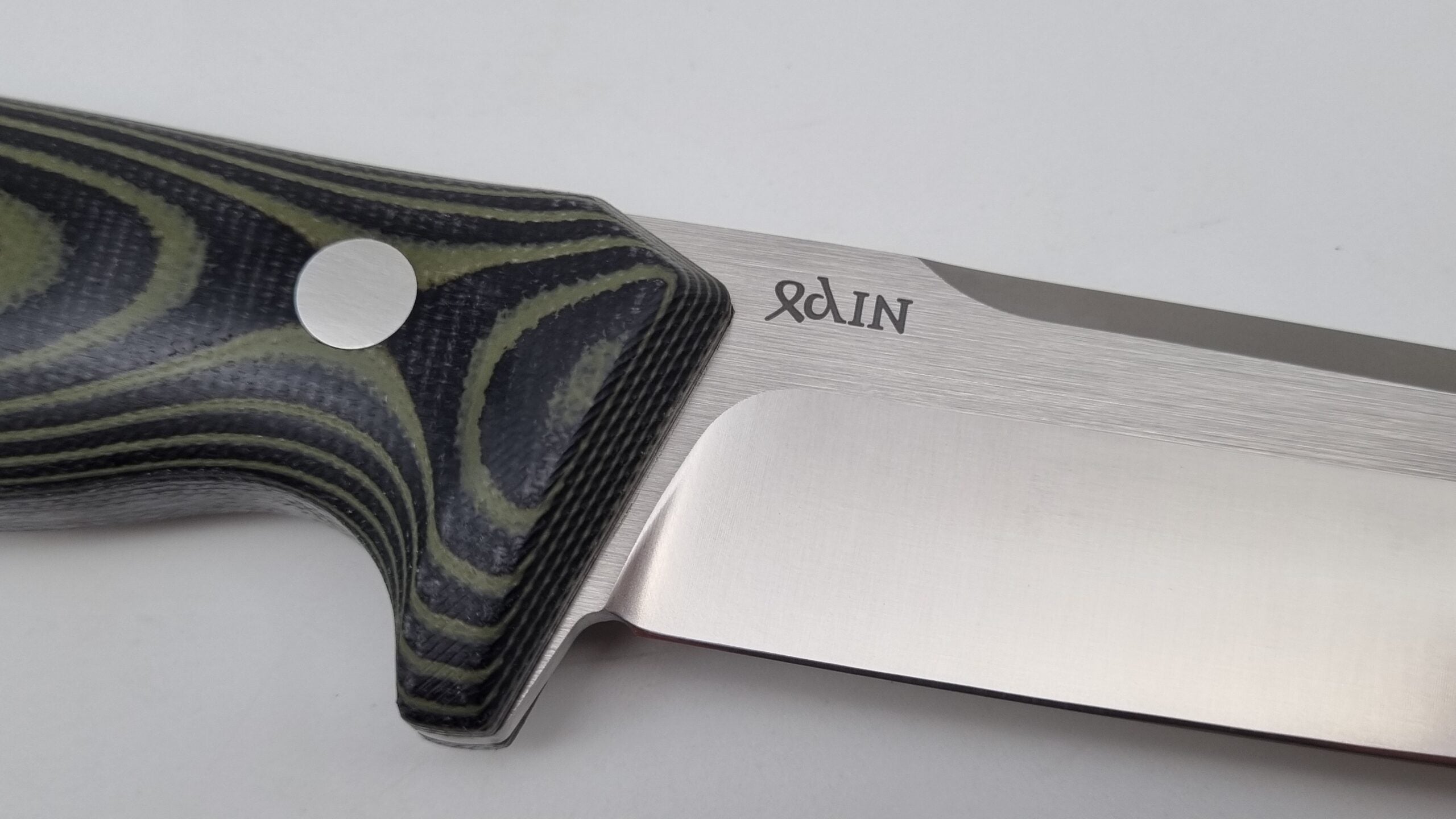 Odin M 2.0 JARS Messer Outdoor Jagd Messer Green/Black Micarta