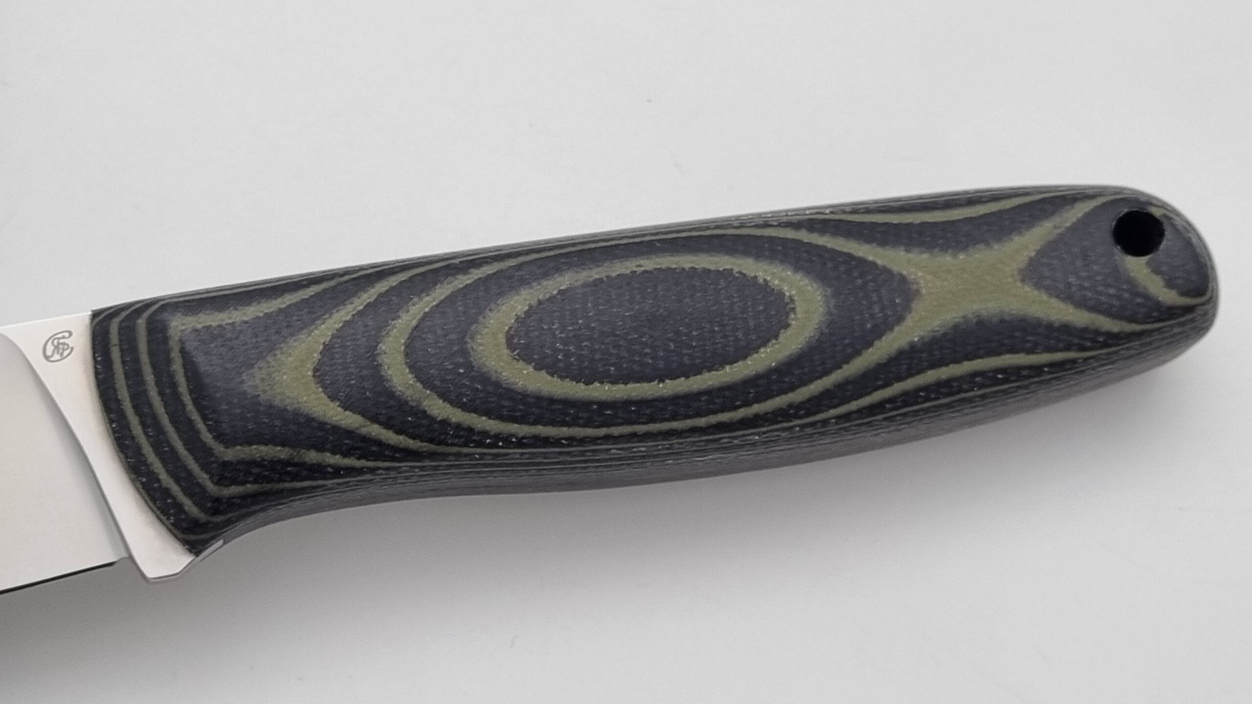 Wiesel 2.0 JARS Messer Outdoor Jagd Messer Micarta Green/Black