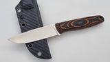 Wiesel 2.0 JARS Messer Outdoor Jagd Messer Micarta Orange/Black