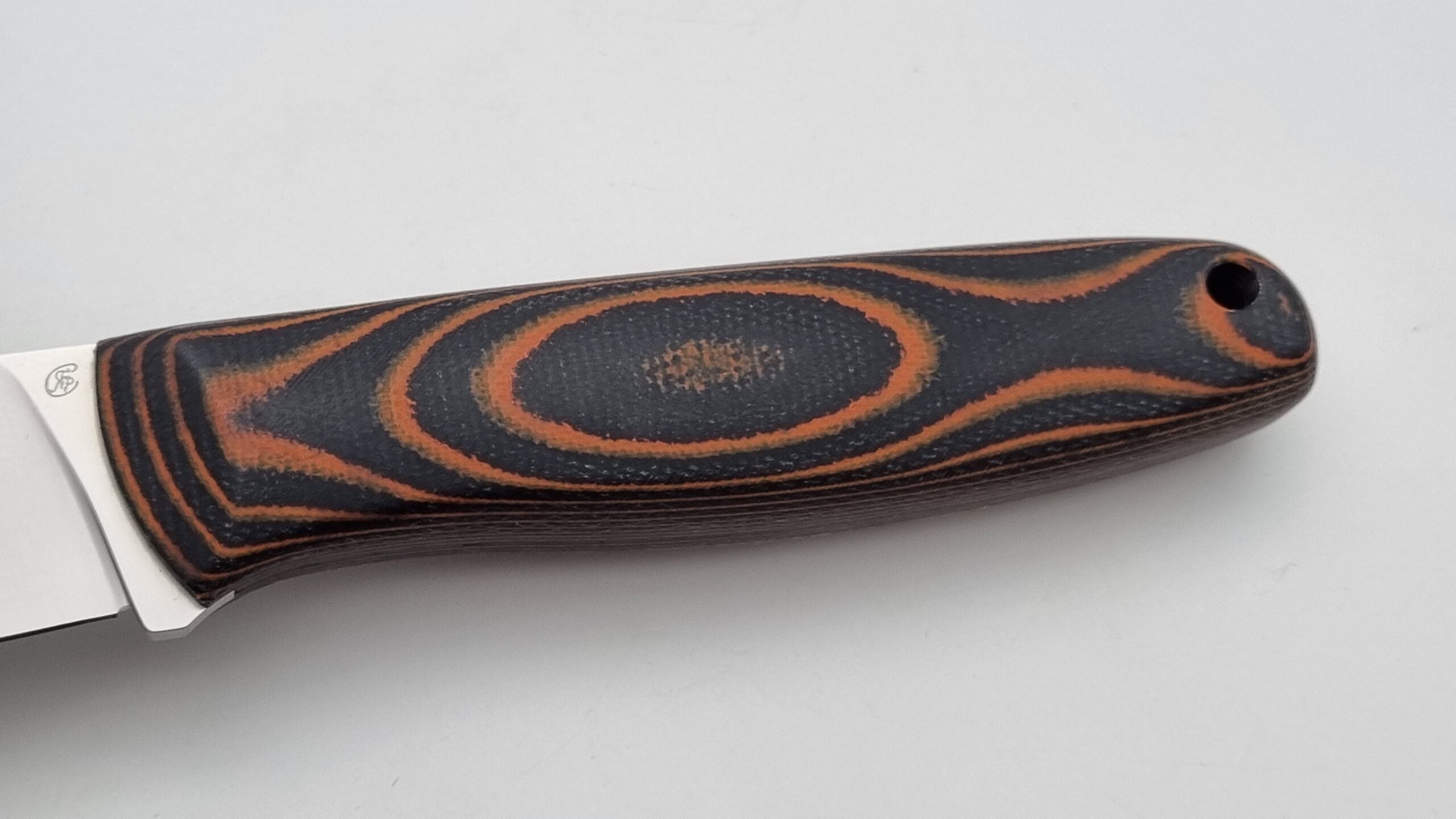 Wiesel 2.0 JARS Messer Outdoor Jagd Messer Micarta Orange/Black