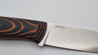 Wiesel 2.0 JARS Messer Outdoor Jagd Messer Micarta Orange/Black