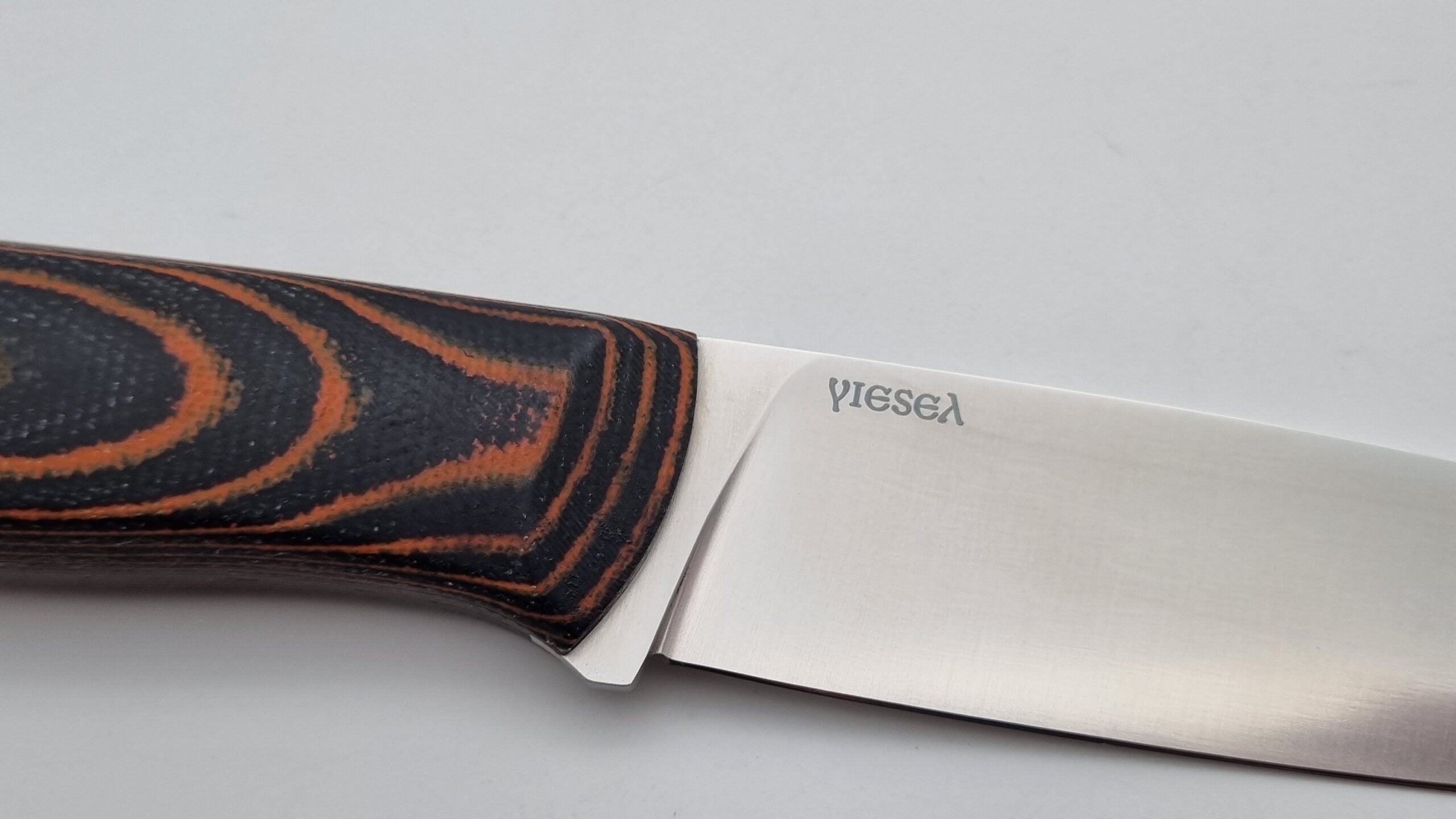 Wiesel 2.0 JARS Messer Outdoor Jagd Messer Micarta Orange/Black