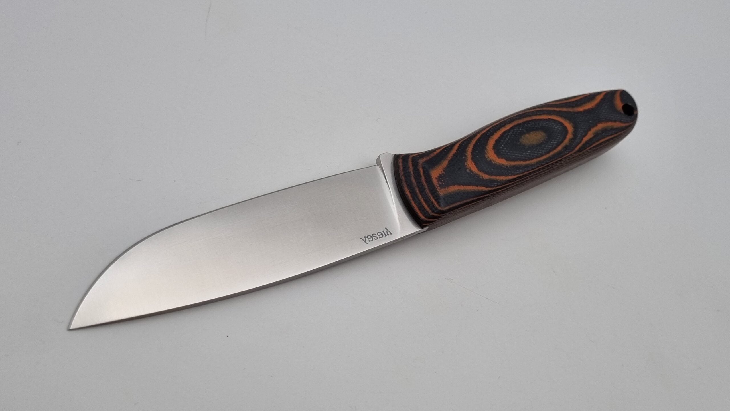 Wiesel 2.0 JARS Messer Outdoor Jagd Messer Micarta Orange/Black