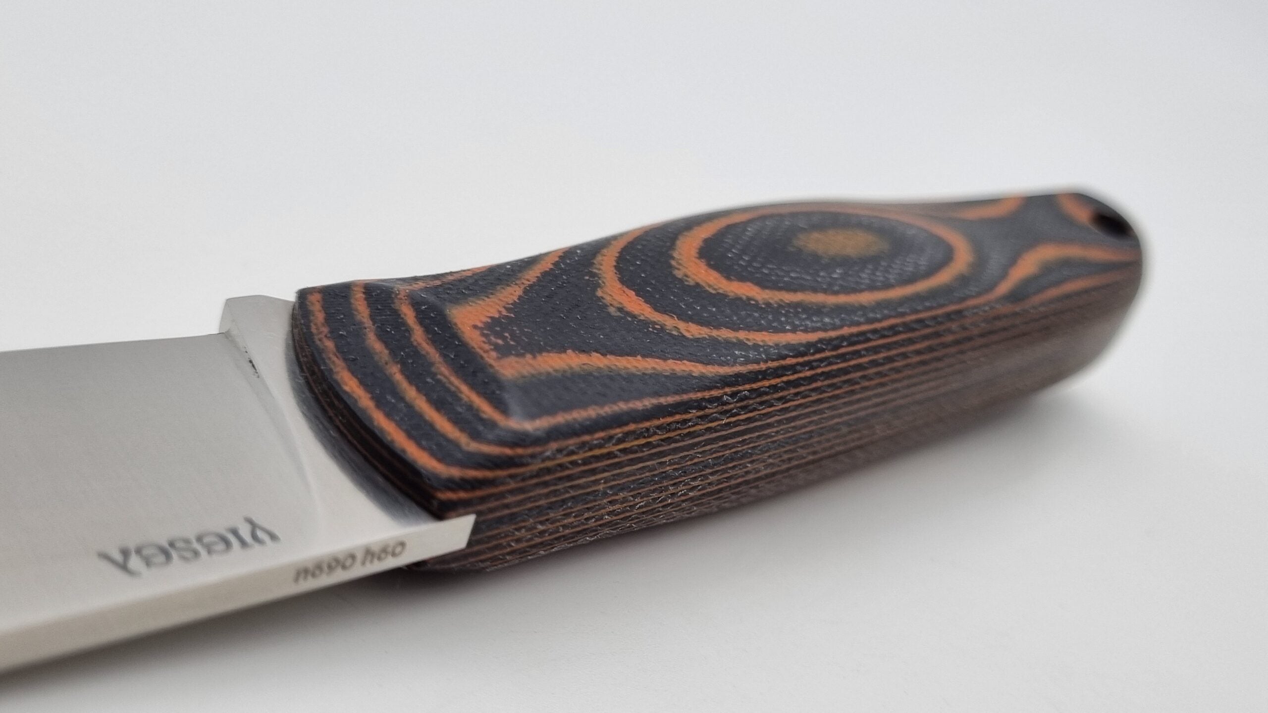 Wiesel 2.0 JARS Messer Outdoor Jagd Messer Micarta Orange/Black