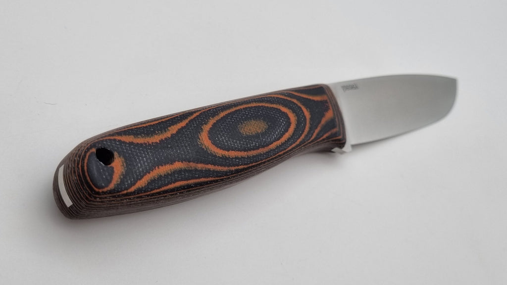 Wiesel 2.0 JARS Messer Outdoor Jagd Messer Micarta Orange/Black