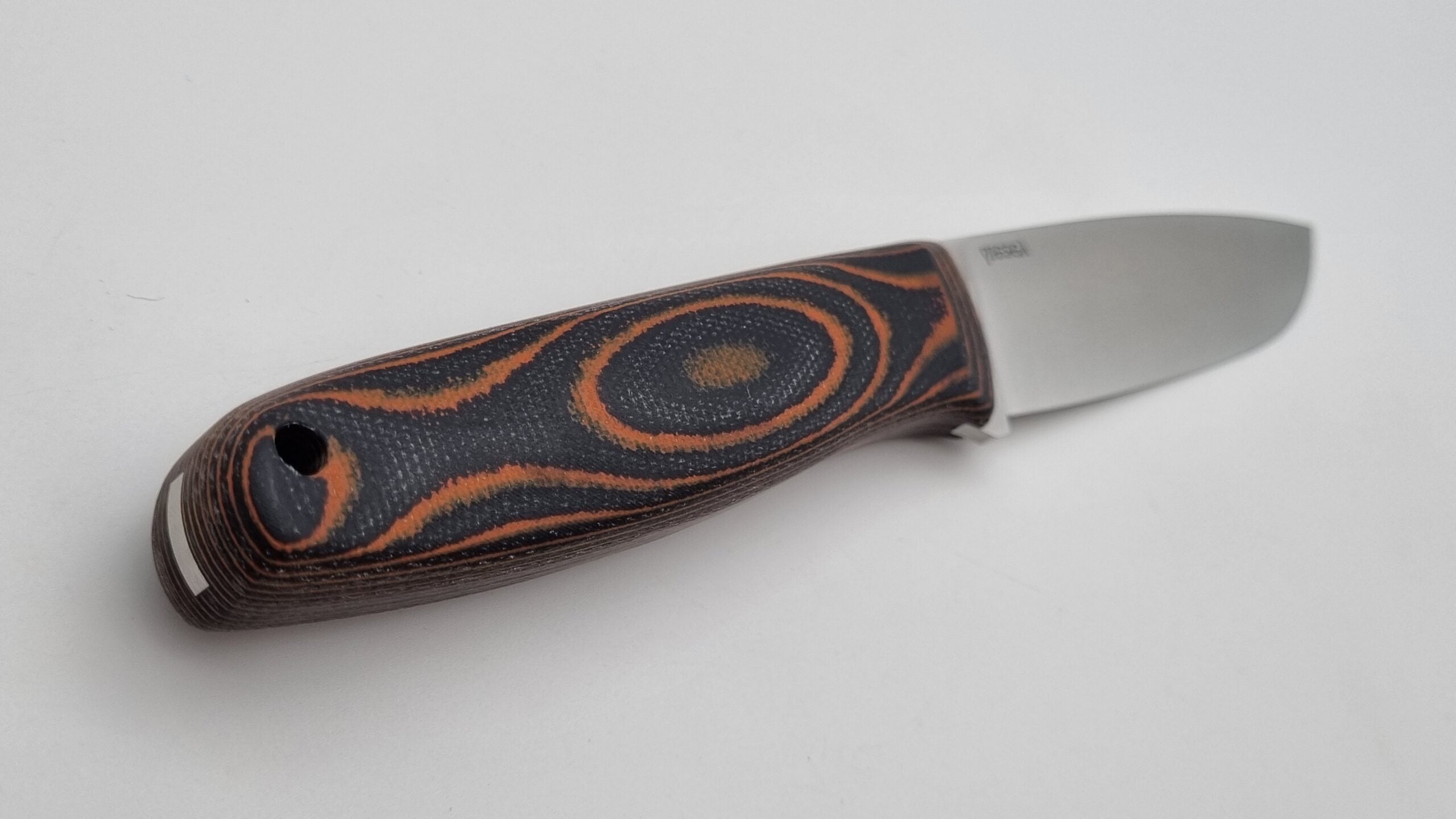 Wiesel 2.0 JARS Messer Outdoor Jagd Messer Micarta Orange/Black