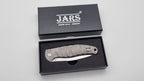 Sprinz "Spezial" JARS Klappmesser zwei Hand EDC PM204 Stahl 60 HRC Titan