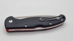 Falke JARS Klappmesser Bushcraft Outdoor Jagd Messer G10 Black/Orange G10