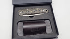 Falke JARS Klappmesser Bushcraft Outdoor Jagd Messer G10 Beige G10