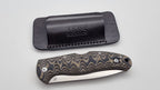 Falke JARS Klappmesser Bushcraft Outdoor Jagd Messer G10 Beige G10