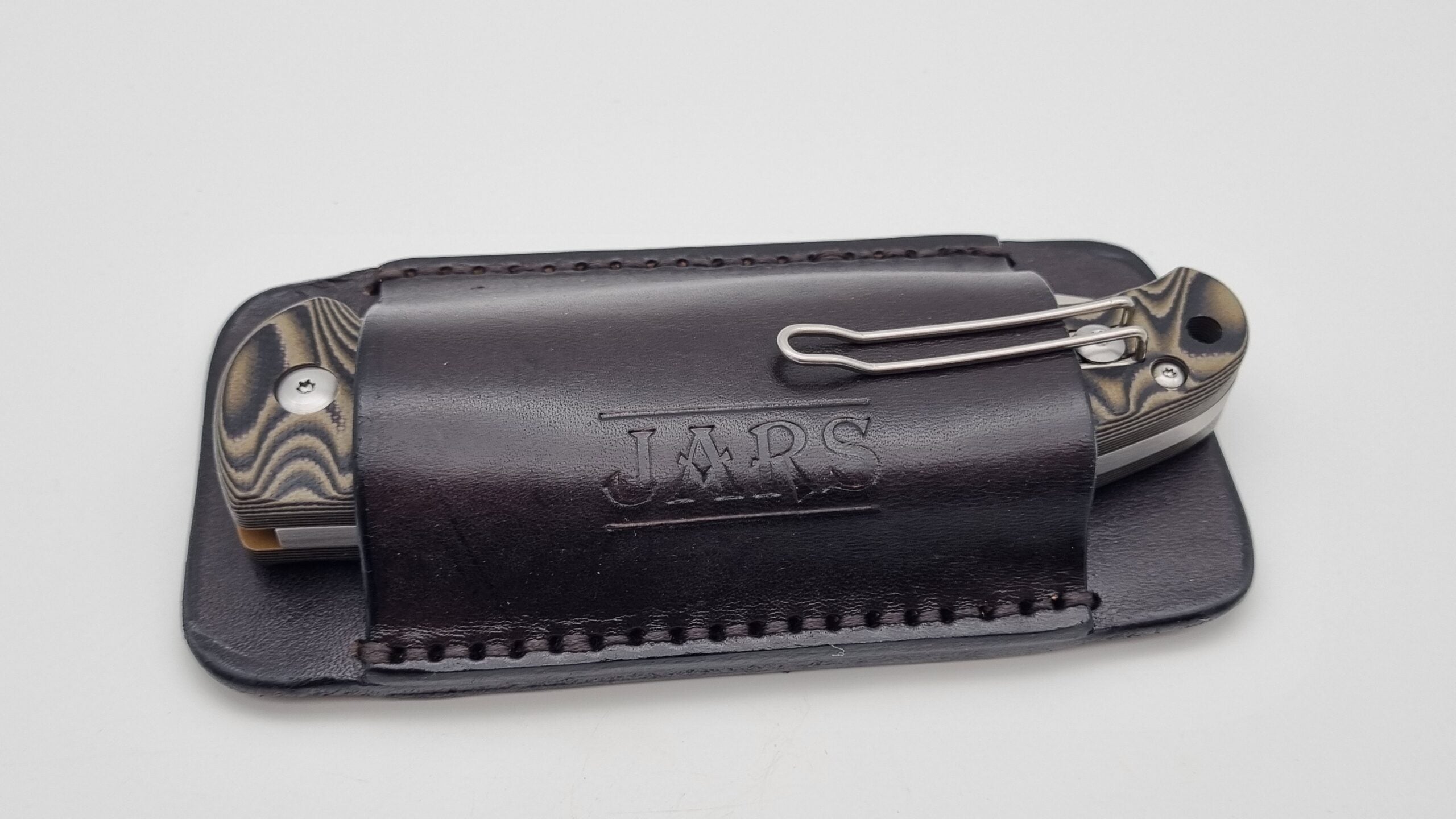 Falke JARS Klappmesser Bushcraft Outdoor Jagd Messer G10 Beige G10