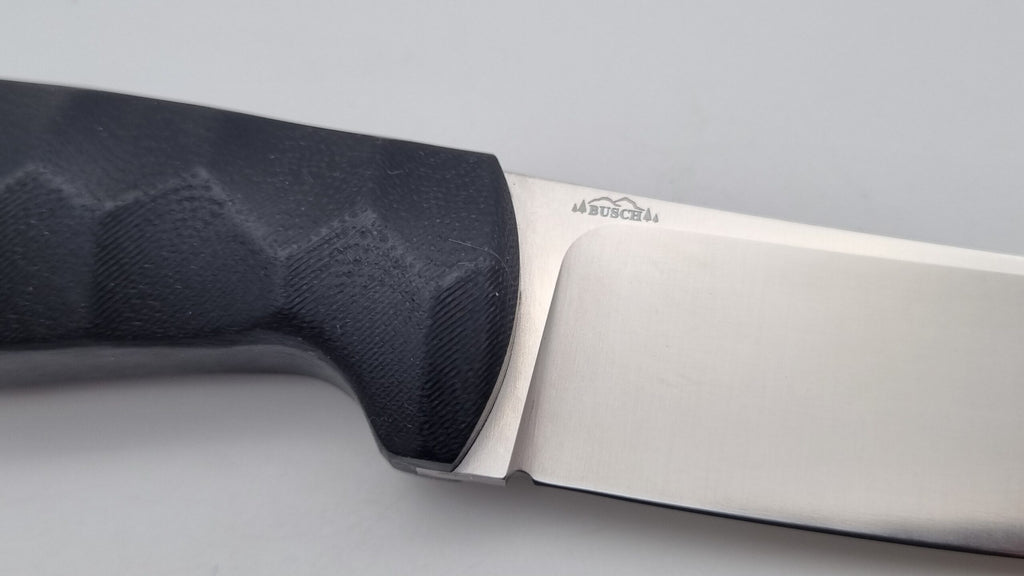 Berus JARS Messer von Jackknife Brushed Outdoor Jagd Messer Black G10